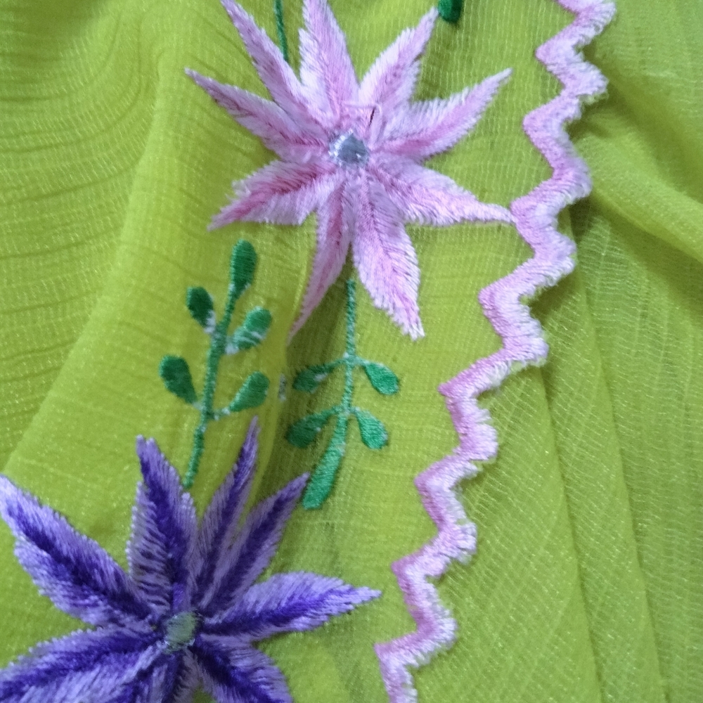 Georgatte saree - Picture 1 of 4
